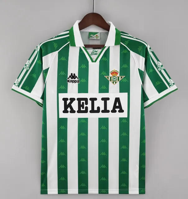 Kappa Real Betis Home Jersey 1990s Striped