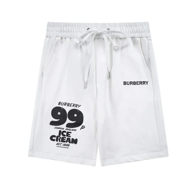 Burberry Ice Cream Shorts 99 Logo Print