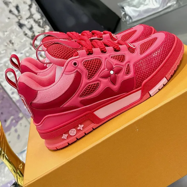 Louis Vuitton LV Trainer Monogram Flower