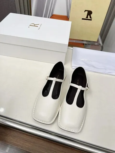 Polo Ralph Lauren T-Strap Loafer Classic White