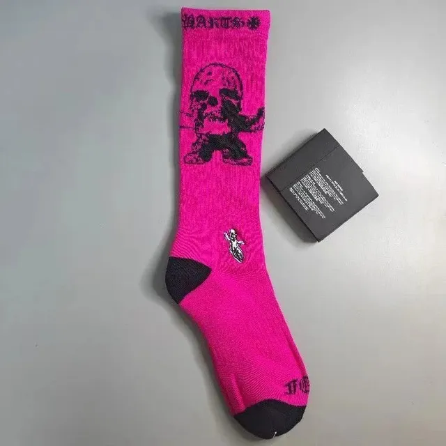 Chrome Hearts Skull Sock