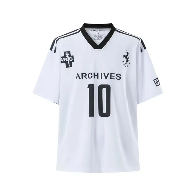 2000 Archives V-Neck Jersey White/Black