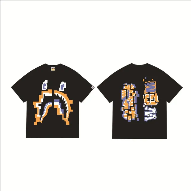 BAPE Shark Tee Pixelated Shark