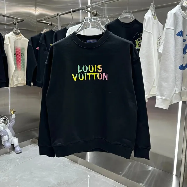 Louis Vuitton Crewneck Sweatshirt Rainbow Logo