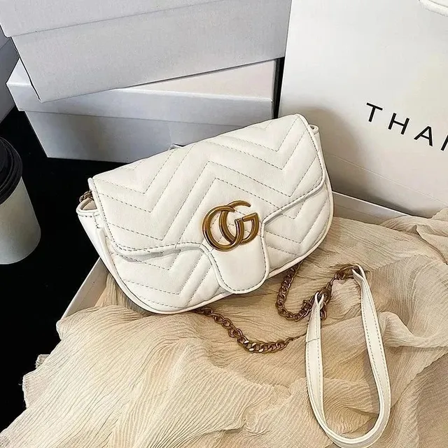 Gucci GG Marmont Mini Quilted Chevron