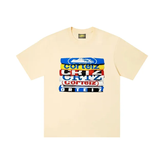 Corteiz Stacked Logo Tee Multi-Color Graphic