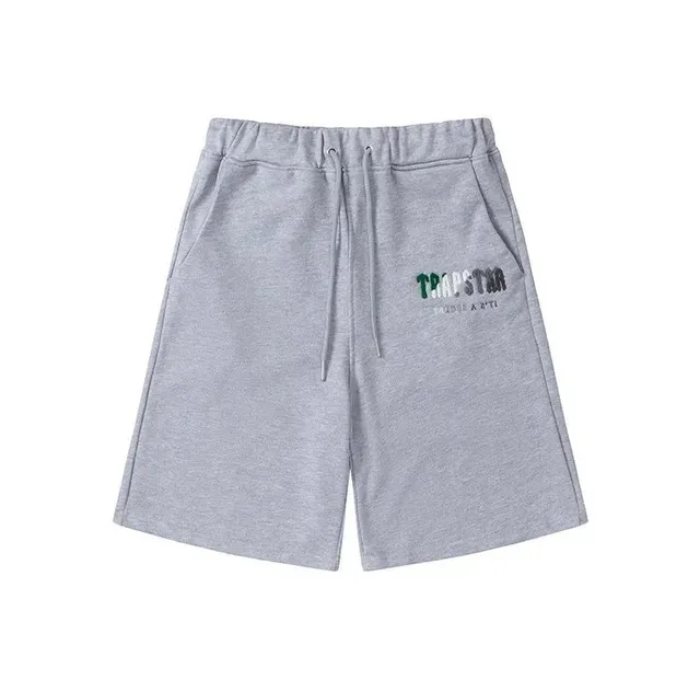 Corteiz Logo Shorts Heather Grey