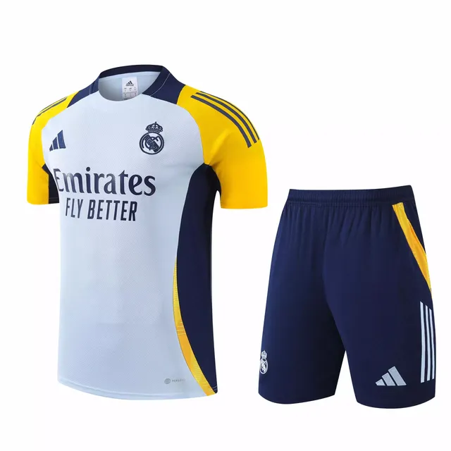 Adidas Real Madrid Training Set White/Navy/Yellow