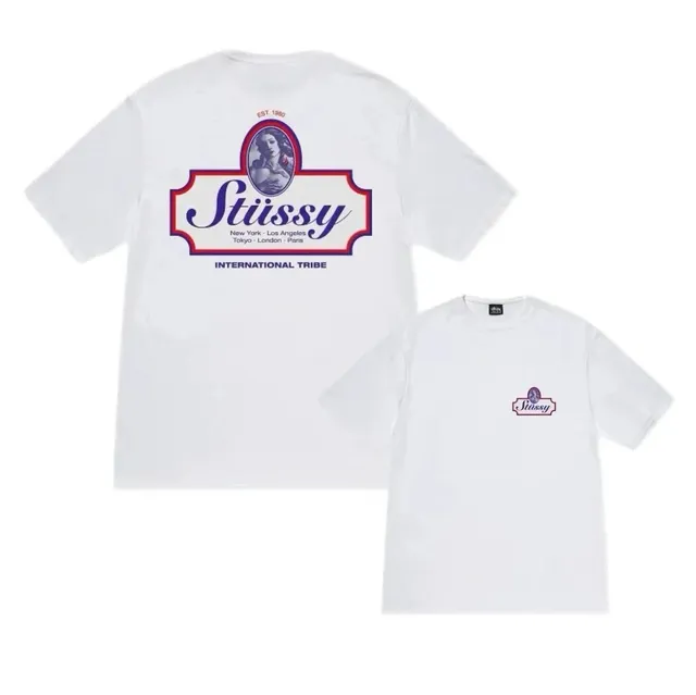 Stüssy Graphic T-Shirt International Tribe