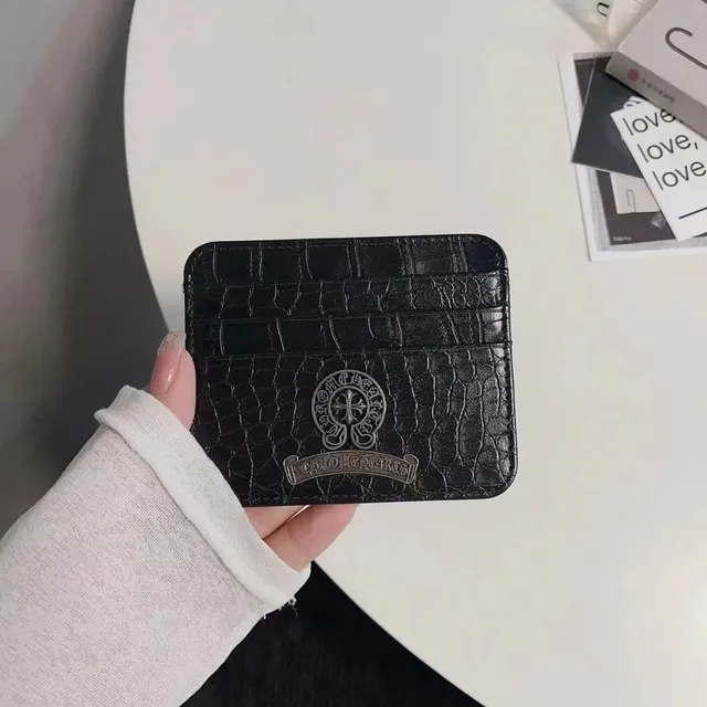 Chrome Hearts Cardholder Crocodile Texture