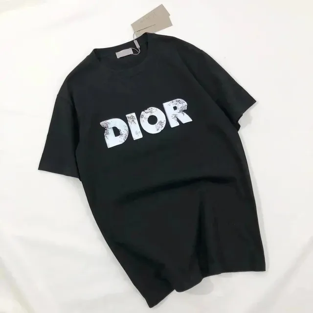 Dior t shirts Cracked Logo