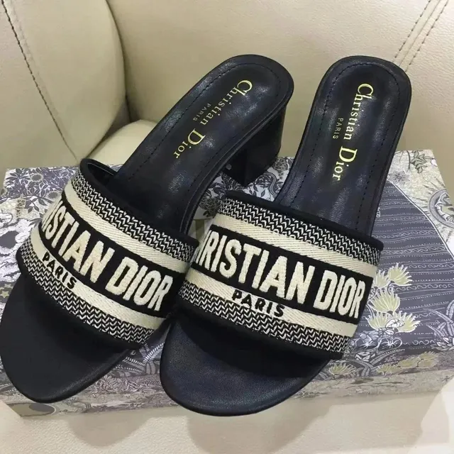 Dior Logo Slide Oblique Logo