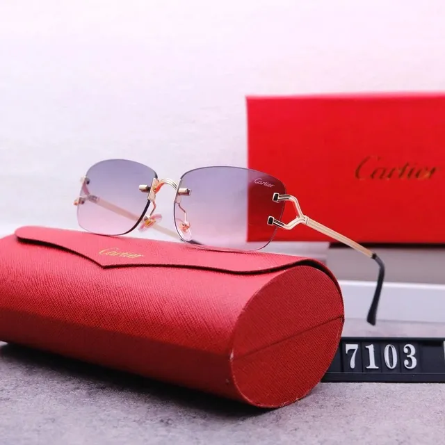 Cartier Sunglasses Rimless Gradient