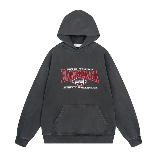 Balenciaga Logo Hoodie Paris France Arch