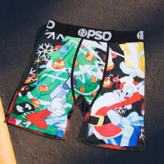 PSD Boxer Briefs Looney Tunes Holiday Print