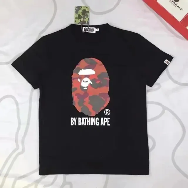 BAPE Shark Tee Camouflage Ape Head
