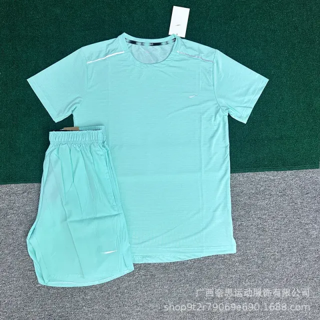 Crystal strip green + shorts green