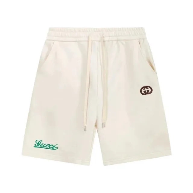 Gucci Logo Shorts Embroidered GG and Script