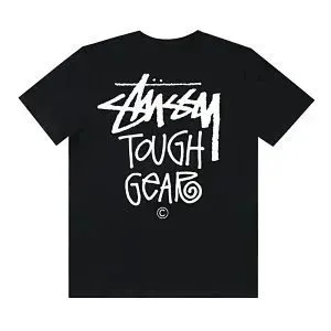 Stüssy Tough Gear Tee White Logo