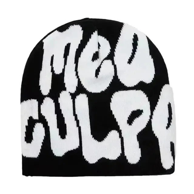 Amiri Knit Beanie Logo Intarsia