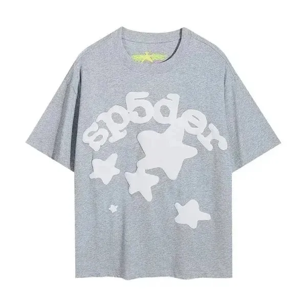Sp5der Graphic Tee Star Appliqué