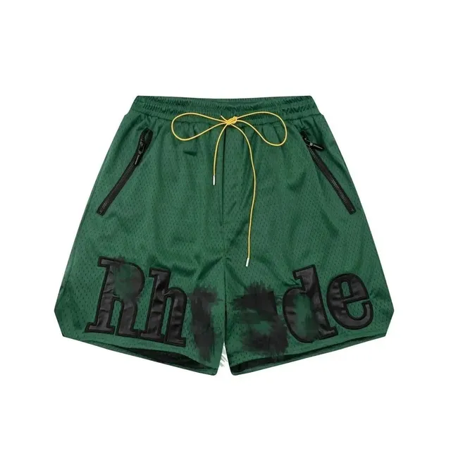 Rhude Mesh Shorts Rude Logo