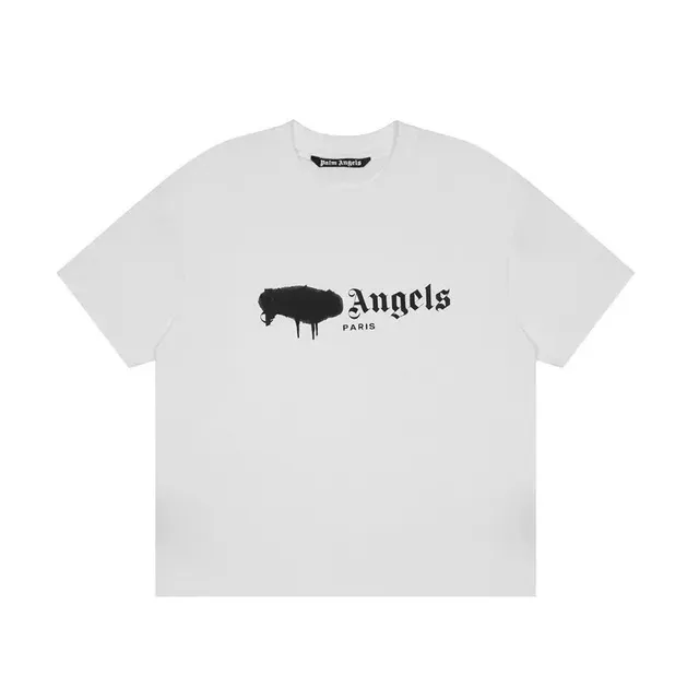 Palm Angels Graphic Tee Black Bull Logo