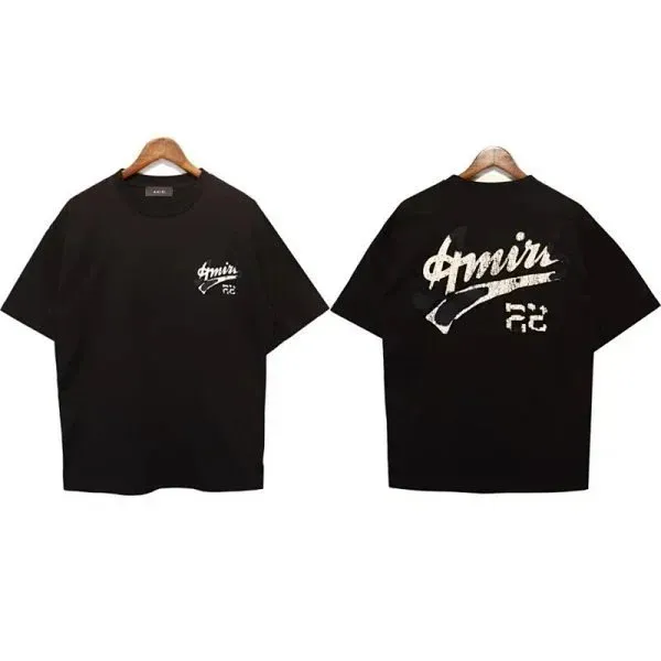 Graphic Tee Amiri Script Logo