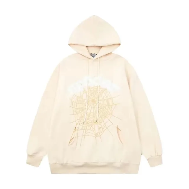 Sp5der Hoodie Spiderweb Print