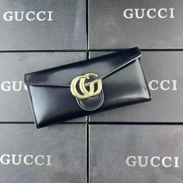 Gucci Horsebit 1955 Wallet Gold Hardware