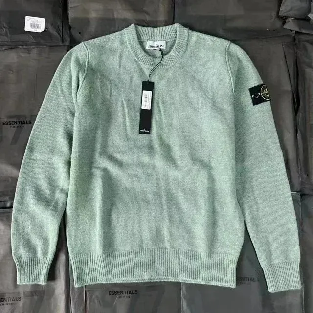Stone Island Crewneck Sweater Light Green