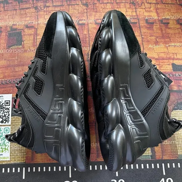 Versace Speed Trainer Triple Black