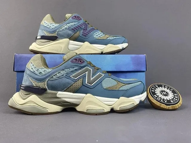 New Balance 9060 Blue Beige Purple
