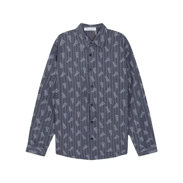 Logo-Print Shirt All-Over Dior Logo