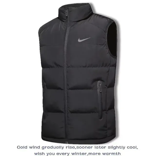 Nike Puffer Vest Solid Black