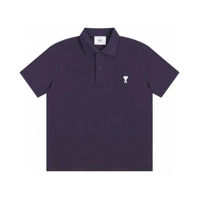 AMI Paris Polo Shirt Heart Logo