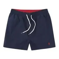 Polo Ralph Lauren Polo Bear Shorts Navy with Red Waistband