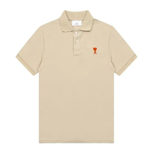 AMI Paris Polo Shirt Heart Logo