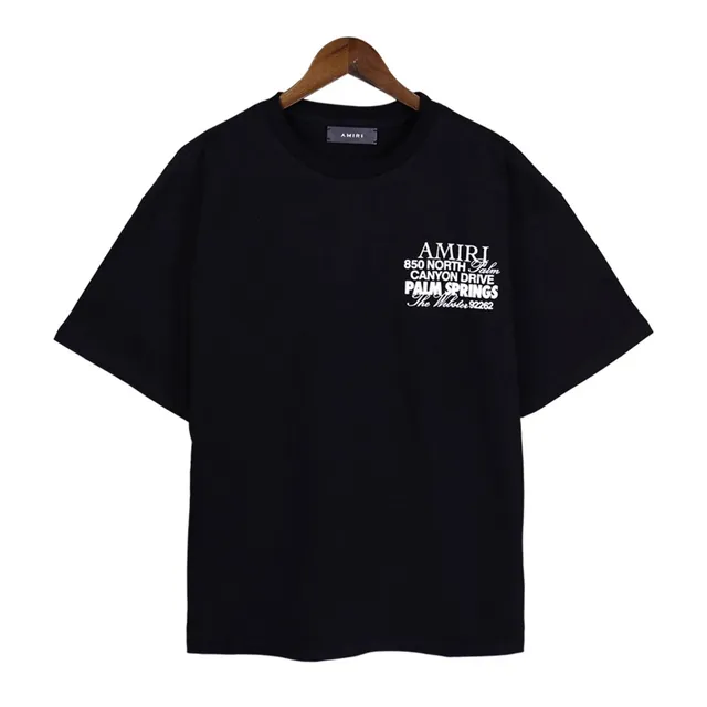 Amiri Graphic Tee Palm Springs Print