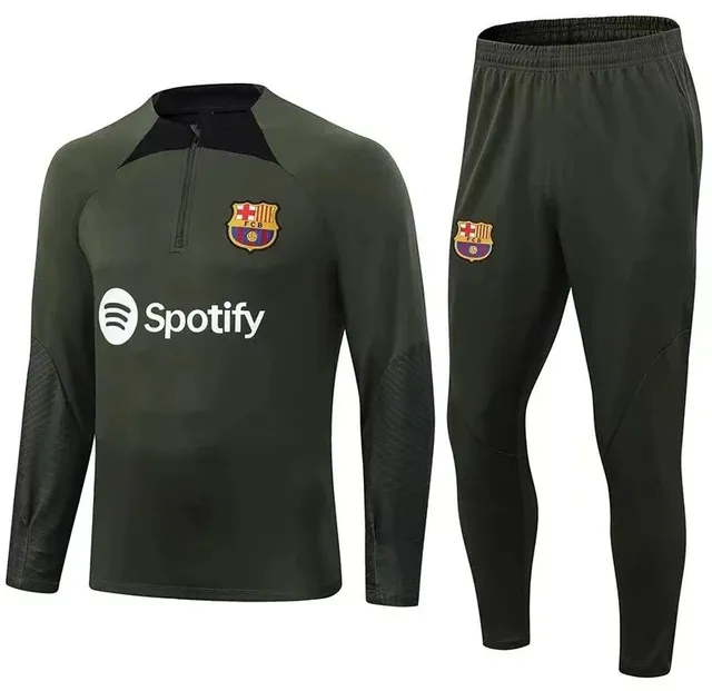 FC Barcelona Training Set Spotify Sponsorship