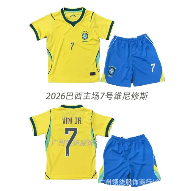 2026 brazil home no. 7 vinicius kit