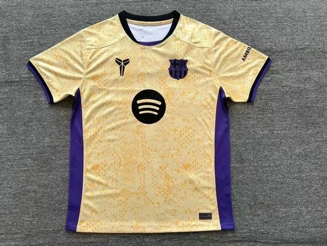 Adidas FC Barcelona Third Jersey Kobe Bryant Tribute