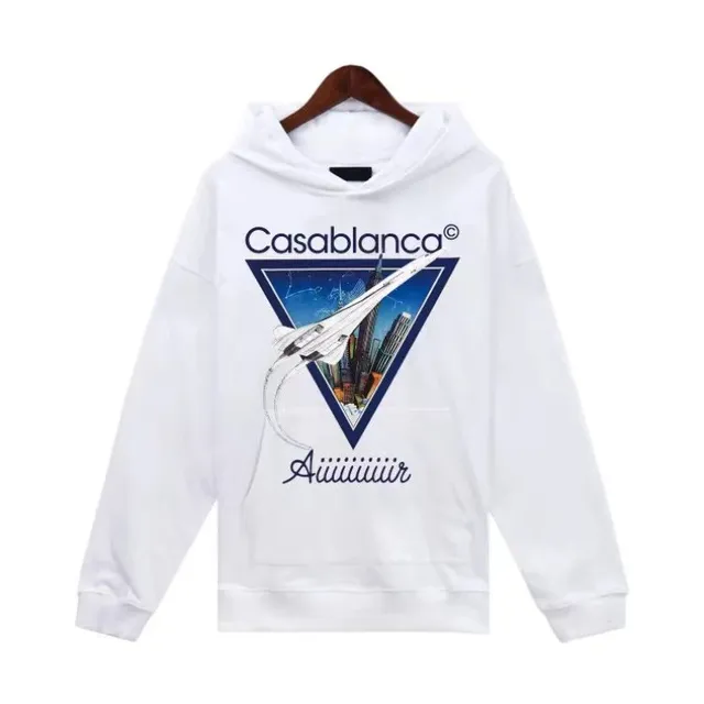 Hoodie Casablanca Triangle Graphic