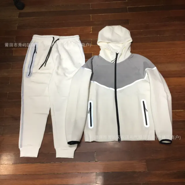 Gray and white