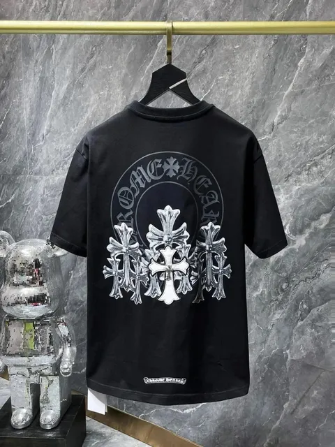 Chrome Hearts Graphic Tee Cross Logo