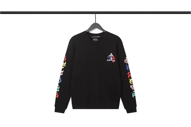 Chrome Hearts Crewneck Sweatshirt Multicolor Cross Logo