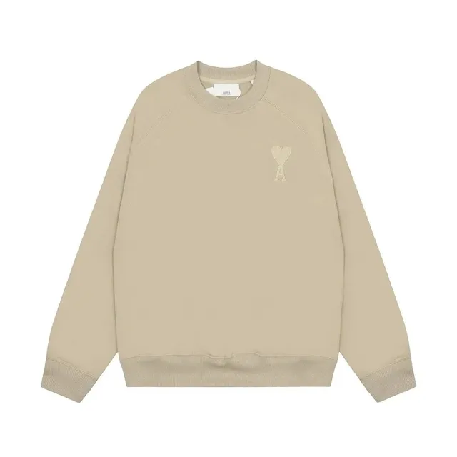 AMI Paris Crewneck Sweatshirt Heart Logo