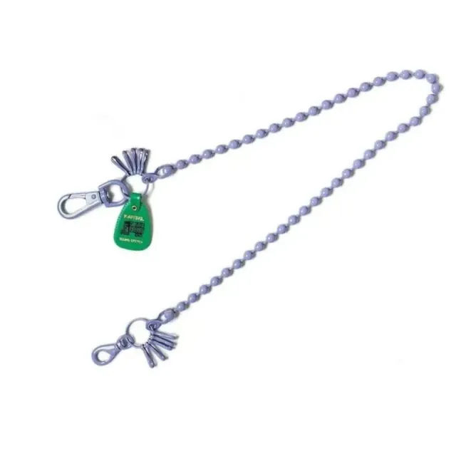 Ball Chain Keychain Kapital Logo Tag