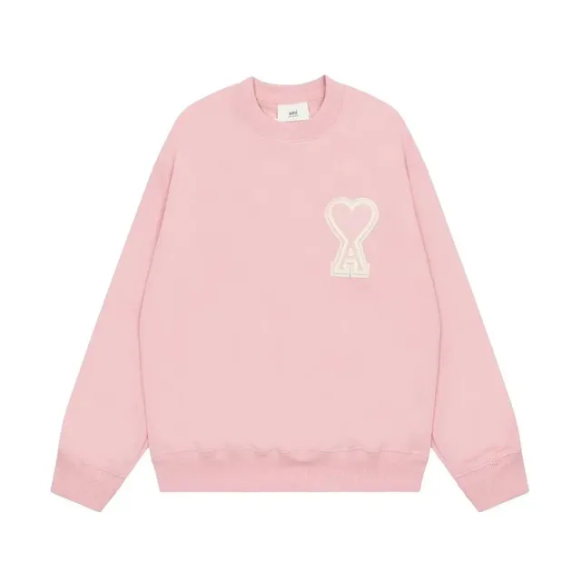 AMI Paris Crewneck Sweatshirt Heart Logo