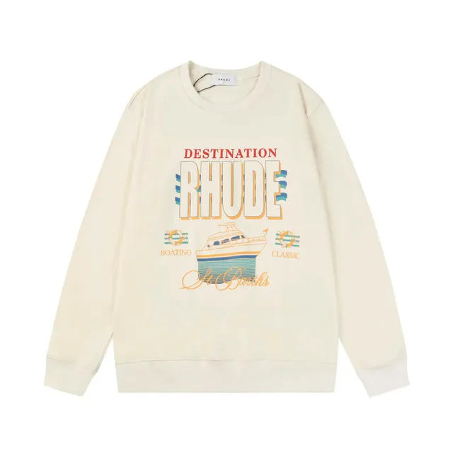 Rhude Crewneck Sweatshirt Destination Rhode Graphic